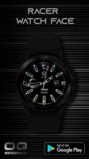 Racer Watchface Animated Screenshot 0