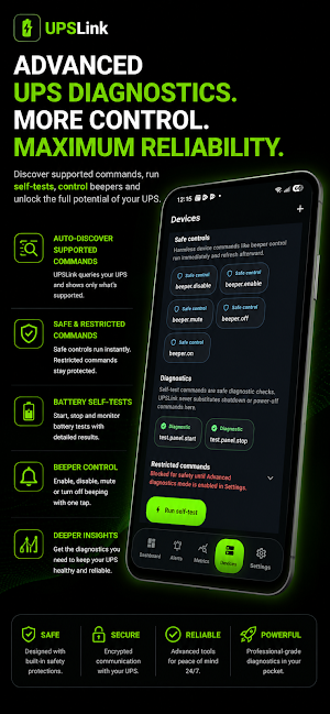 UPSLink – NUT UPS Monitor Screenshot 2