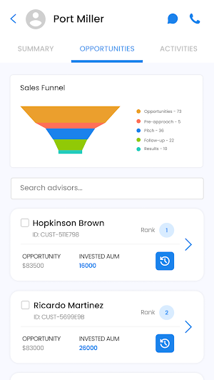 Wealth Growth-Advisor Manager Screenshot 1