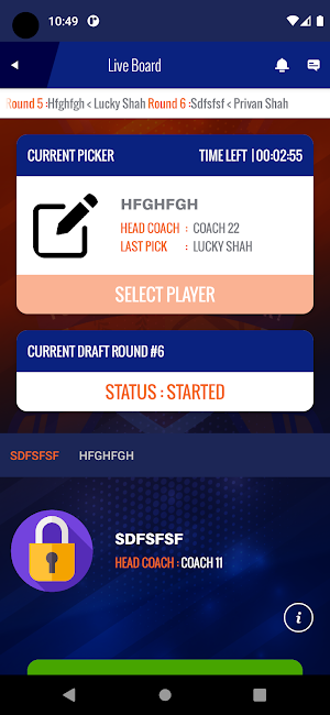 Youth Sports Draft Days Screenshot 3