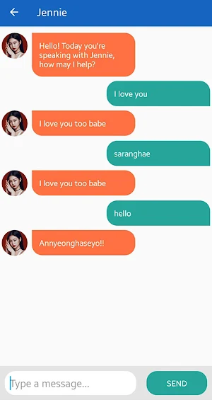Blackpink Fake Chat & Video Call Screenshot 0
