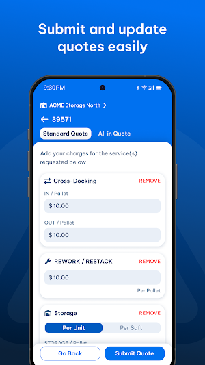 OLIMP Warehousing Screenshot 2