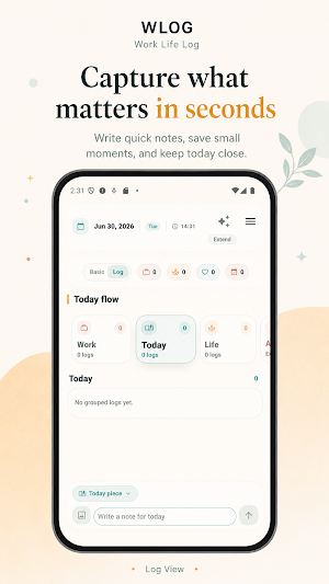 WLOG - work life log Screenshot 3