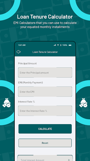 LoanCash - EMI Loan Calculator Screenshot 3
