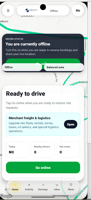 EgaRide: Driver & Delivery Screenshot 0