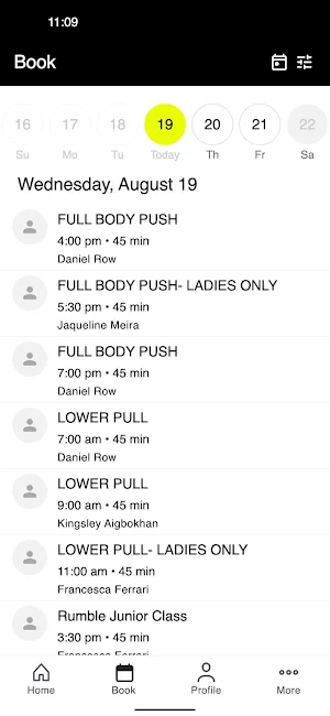 Raise Fitness + Screenshot 1