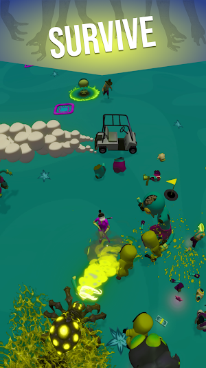 Golf Survivors: Zombie Clash Screenshot 2