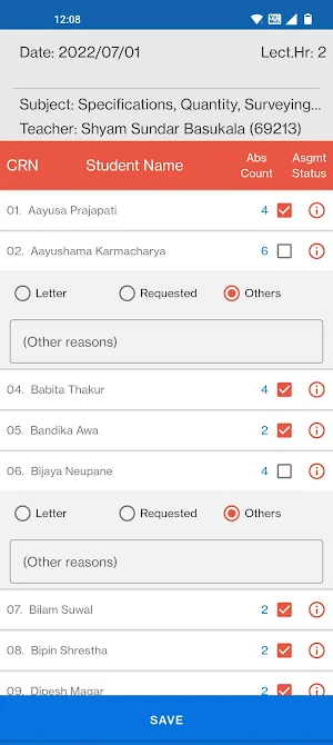 KhEC EMIS Screenshot 3