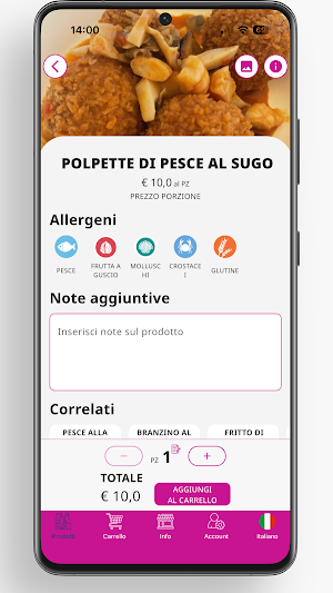 ALMARE GOURMET Screenshot 2
