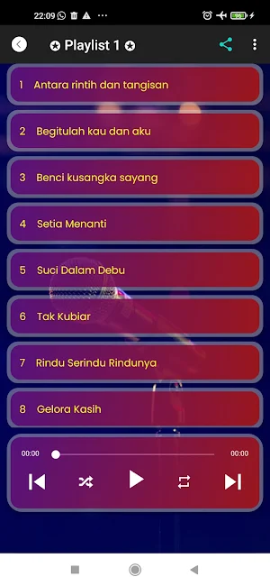 Lagu Malaysia Offline Full Screenshot 3