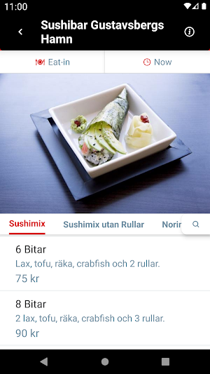 SushibarSE - beställ online Screenshot 2