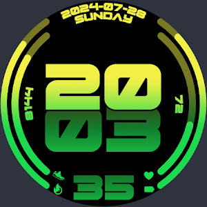 Green Dream Watch Face Screenshot 3