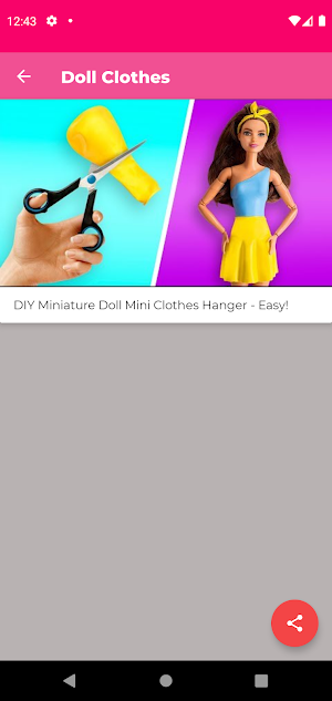 Learn how to make doll clothes Screenshot 3