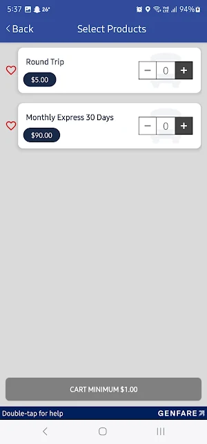 Valley Metro Transit App Screenshot 2