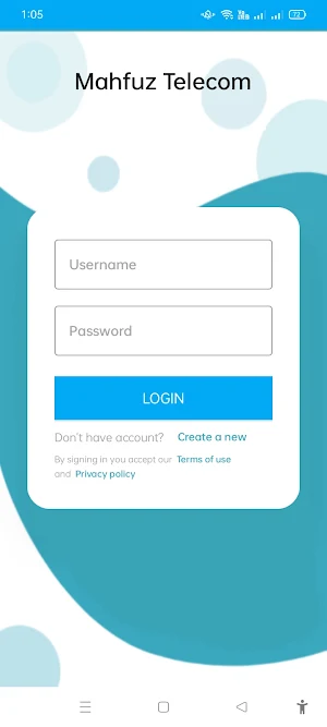 Mahfuz Telecom Screenshot 1