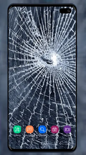 Broken Screen Wallpaper Screenshot 2