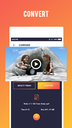 Simple Video to mp3 Converter Screenshot 2