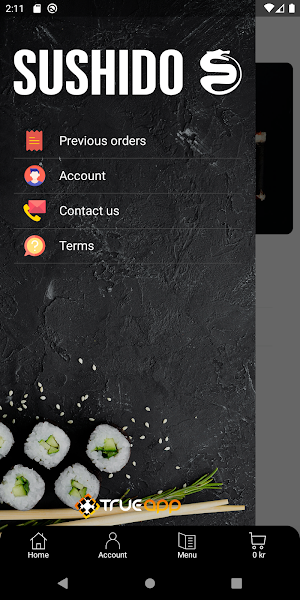 Sushido App Screenshot 2