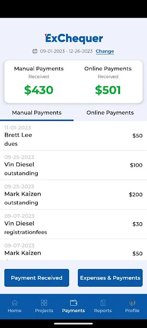Exchequer Screenshot 1