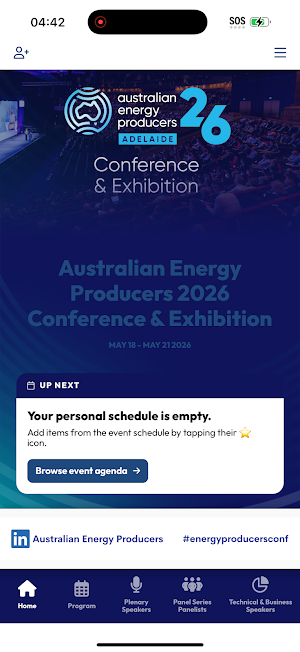 AEP 2026 Conference Screenshot 1