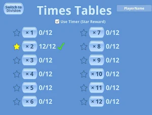 Times Tables Screenshot 0