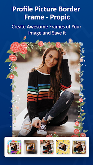 Profile Picture Border Frame Screenshot 0