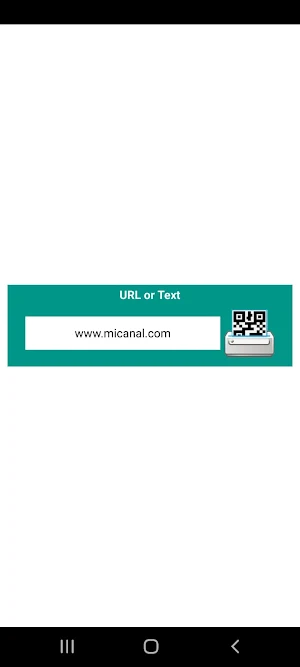 QR Generator and Reader Screenshot 1