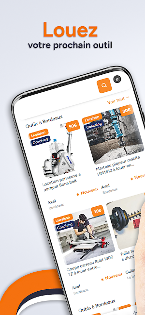 Toolzy - location d'outils Screenshot 0