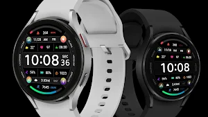 Colorful Icon Clock ZKin Watch Screenshot 2