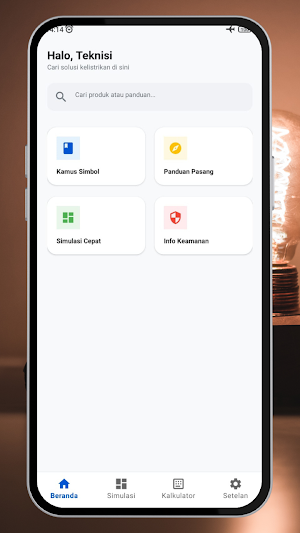 Katalog Kalkulator Kelistrikan Screenshot 0
