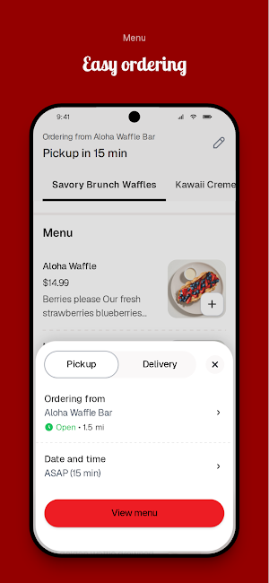Aloha Waffle Bar Screenshot 2