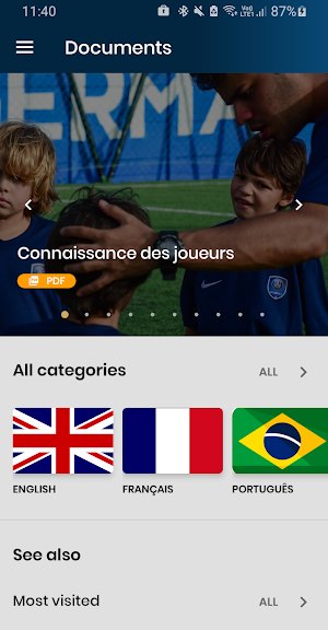 PSG Academy X My Coach Screenshot 1