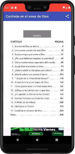 Continúe en el amor de Dios Screenshot 1
