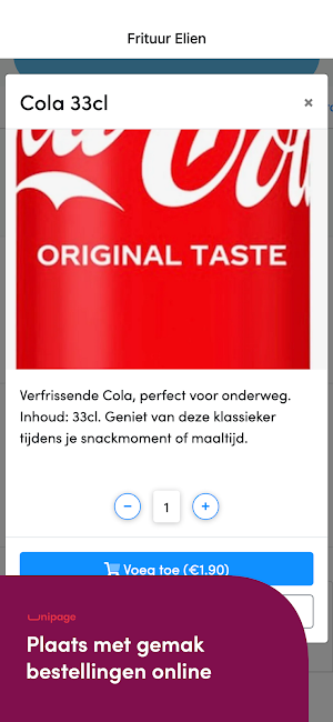 Frituur Elien Screenshot 1