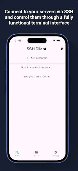SSH Terminal - VPS Client Screenshot 2