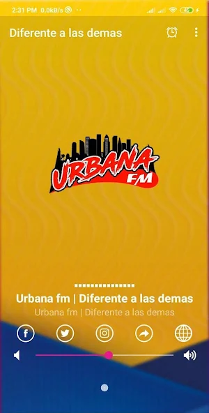 Urbana fm | Diferente a las de Screenshot 1