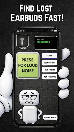 Earbud man - Find my Airpods Screenshot 0