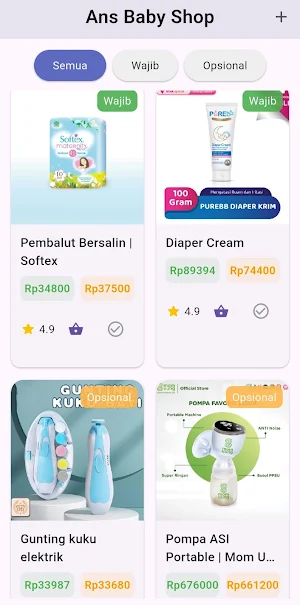 Ans Baby Shop Screenshot 0