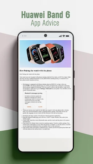 Huawei Band 6 App Advice Screenshot 3
