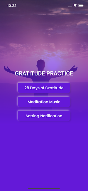 28 Days of Gratitude Practice Screenshot 0