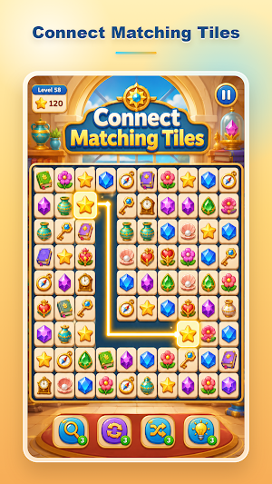 Wonder Tiles Connect Puzzle Screenshot 0