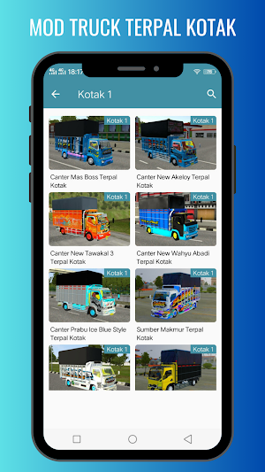 Mod Bussid Truck Terpal Kotak Screenshot 3