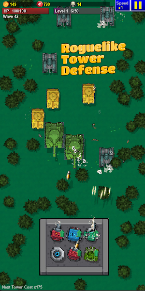 Tower Grid - Roguelike Defense Screenshot 0