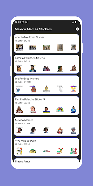 Mexico Memes Stickers Screenshot 1