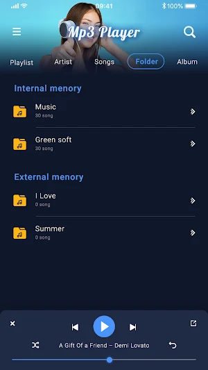 Music player – Mp3 player Screenshot 3