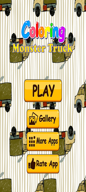 Monster Truck Coloring Screenshot 1