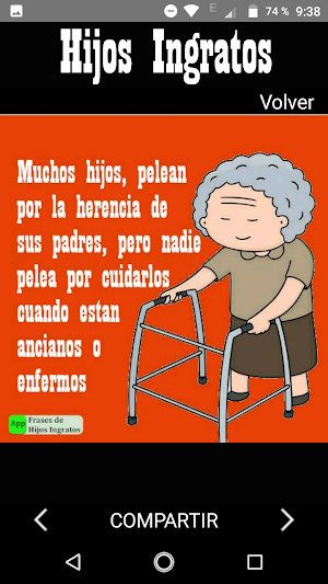 Frases de Hijos Ingratos Screenshot 1
