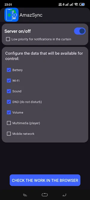 AmazSync Screenshot 1
