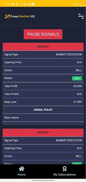 Forex Teacher UG Screenshot 1