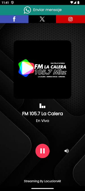 FM 105.7 La Calera Screenshot 0